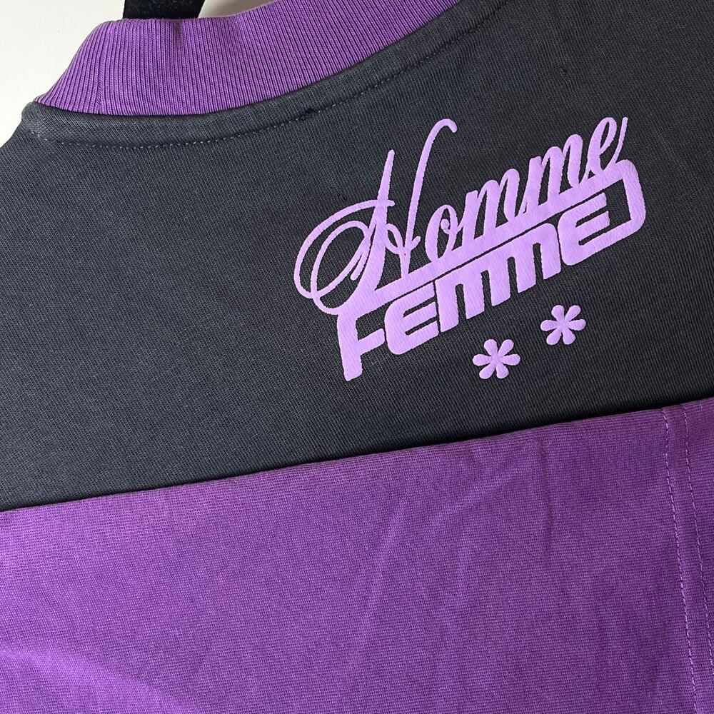 •NWT• Homme + Femme LA Purple Mansion Short Sleeve Tee • Men’s XL & XXL